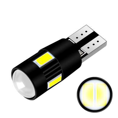 Professional Factory W5w 194 168 T10 5730 6SMD Led Canbus Bulb 12V 110LM Error Free Car Interior Reading Light ZL089